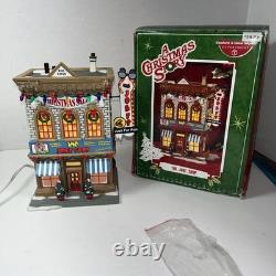 Department 56 A Christmas Story THE JOKE SHOP With Sign, Box, & Light Cord
