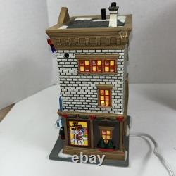 Department 56 A Christmas Story THE JOKE SHOP With Sign, Box, & Light Cord