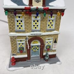 Department 56 A Christmas Story Village Police Station Retired Dept 56 With Box