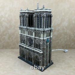 Department 56 Accents Churches of the World Notre Dame Cathedral Light DAMAGED