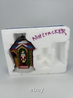 Department 56 Alpine Village Series Christmas Market The Nutcracker Booth RARE