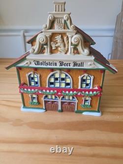 Department 56 Alpine Village Wolfstein Beer Hall With Asseries Retired No Box