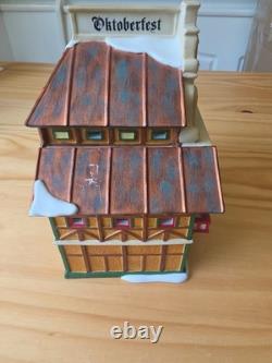 Department 56 Alpine Village Wolfstein Beer Hall With Asseries Retired No Box