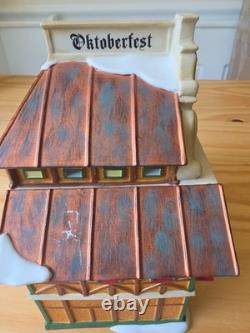 Department 56 Alpine Village Wolfstein Beer Hall With Asseries Retired No Box