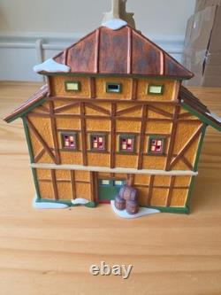 Department 56 Alpine Village Wolfstein Beer Hall With Asseries Retired No Box