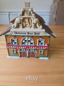 Department 56 Alpine Village Wolfstein Beer Hall With Asseries Retired No Box