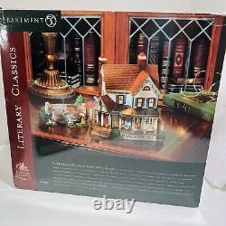 Department 56 Aunt Polly's House Adventures of Tom Sawyer Figurines House Book