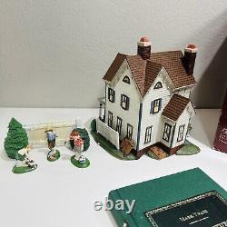 Department 56 Aunt Polly's House Adventures of Tom Sawyer Figurines House Book