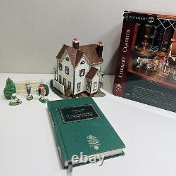 Department 56 Aunt Polly's House Adventures of Tom Sawyer Figurines House Book