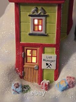 Department 56 Better Watch Out Coal Mine 808923 NPS Mint Unused Colorful Glitter