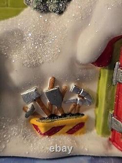 Department 56 Better Watch Out Coal Mine 808923 NPS Mint Unused Colorful Glitter