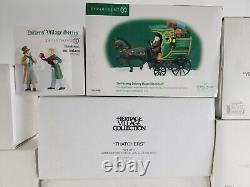 Department 56 Big Lot Of Dickens Village 6 Buildings And 7 Accessories Some RARE