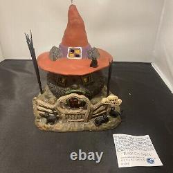 Department 56 Black Cat Shack 4044877 Halloween Witch Hollow RARE