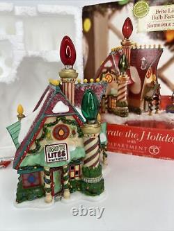 Department 56 Brite Lights Bulb Factory North Pole Series Christmas