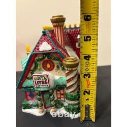 Department 56 Brite Lites Bulb Factory North Pole Series Christmas Village READ