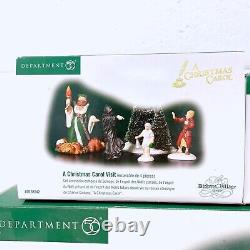 Department 56 Caroling We Shall Go, Village, Christmas Carol, Coffee Stall more