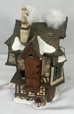 Department 56 Christmas Carol Village Ebenezer Scrooge's House READ DESCRIPTION