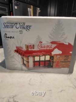 Department 56 Christmas Chick-Fil-A Village Lighted