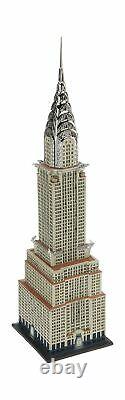 Department 56 Christmas City Village Chrysler Building Lit House Holiday 4030342