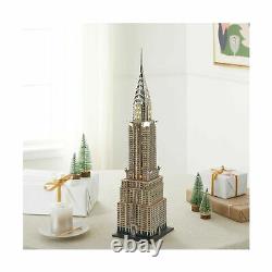 Department 56 Christmas City Village Chrysler Building Lit House Holiday 4030342