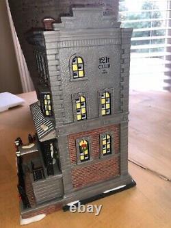 Department 56 Christmas In The City 21 Club perfect used condition