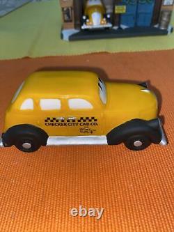 Department 56 Christmas In The City Checker City Cab Co. & Checker Cab Vehicle