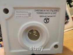 Department 56 Christmas In The City Ferrara Bakery & Cafe Lighted #59272 with box