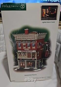 Department 56 Christmas In The City Hammerstein Piano Co, With Box 799941, NICE