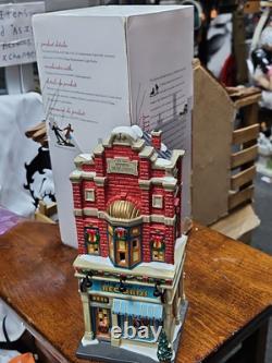 Department 56 Christmas In The City Rare 2014 Swing Town Records Record Shop Lp