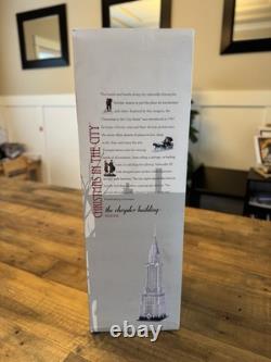 Department 56 Christmas In The City Village Chrysler Building #4030342 BRAND NEW