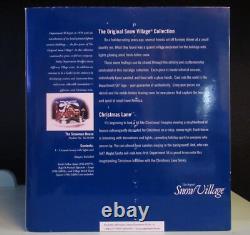 Department 56 Christmas Lane The Snowman House 55390 Tested Retired 2020