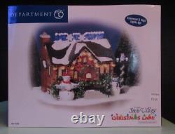 Department 56 Christmas Lane The Snowman House 55390 Tested Retired 2020