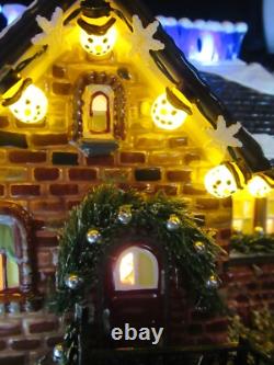 Department 56 Christmas Lane The Snowman House 55390 Tested Retired 2020