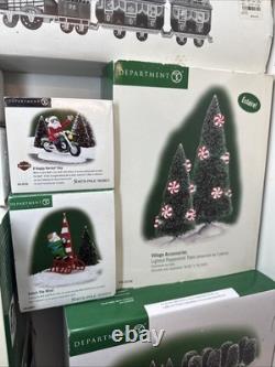 Department 56 Christmas North Pole Series & Heritage Village Collection Lot