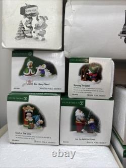 Department 56 Christmas North Pole Series & Heritage Village Collection Lot