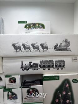 Department 56 Christmas North Pole Series & Heritage Village Collection Lot