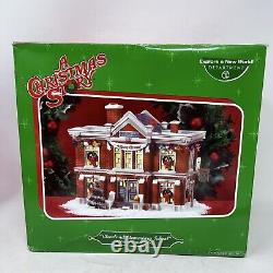 Department 56 Christmas Story Cleveland Elementary School Building Village Box