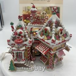 Department 56 Christmas Sweet Shop North Pole Series 56.56791 Flags in last pic