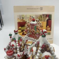 Department 56 Christmas Sweet Shop North Pole Series 56.56791 Flags in last pic