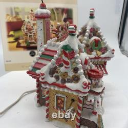 Department 56 Christmas Sweet Shop North Pole Series 56.56791 Flags in last pic