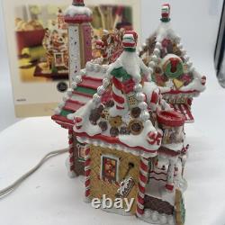 Department 56 Christmas Sweet Shop North Pole Series 56.56791 Flags in last pic