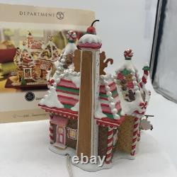 Department 56 Christmas Sweet Shop North Pole Series 56.56791 Flags in last pic