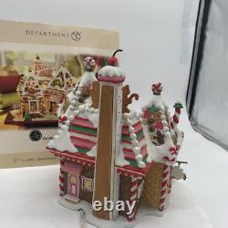 Department 56 Christmas Sweet Shop North Pole Series 56.56791 Flags in last pic