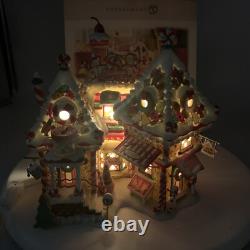 Department 56 Christmas Sweet Shop North Pole Series 56.56791 Flags in last pic