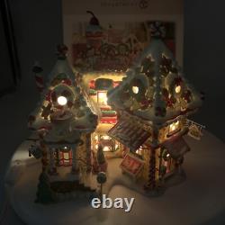 Department 56 Christmas Sweet Shop North Pole Series 56.56791 Flags in last pic