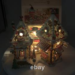 Department 56 Christmas Sweet Shop North Pole Series 56.56791 Flags in last pic