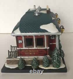 Department 56 Christmas in the City American Diner Lighted Works A005