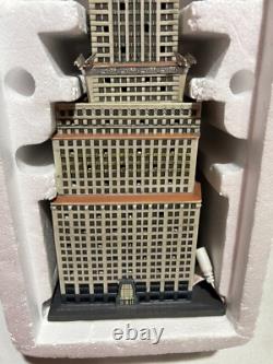 Department 56 Christmas in the City Chrysler Building Lit House 4030342 RARE