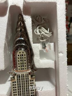 Department 56 Christmas in the City Chrysler Building Lit House 4030342 RARE