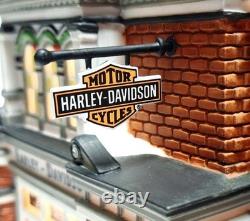 Department 56 Christmas in the City Harley-Davidson City Dealership Retired 2006